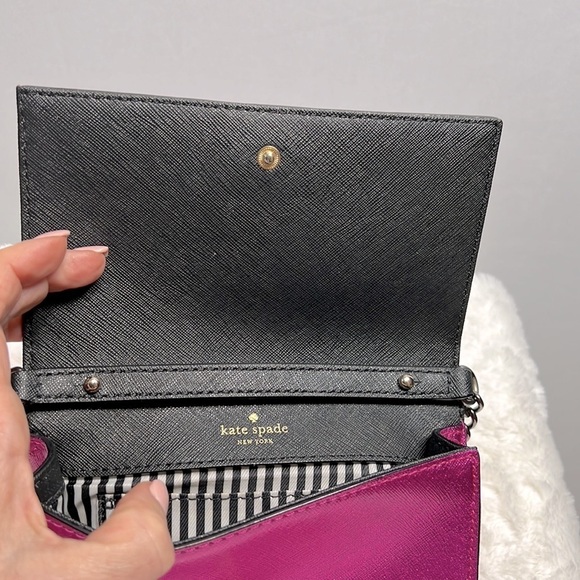 Kate Spade Cami Cameron Street Metallic Crossbody Bag - Picture 3 of 8